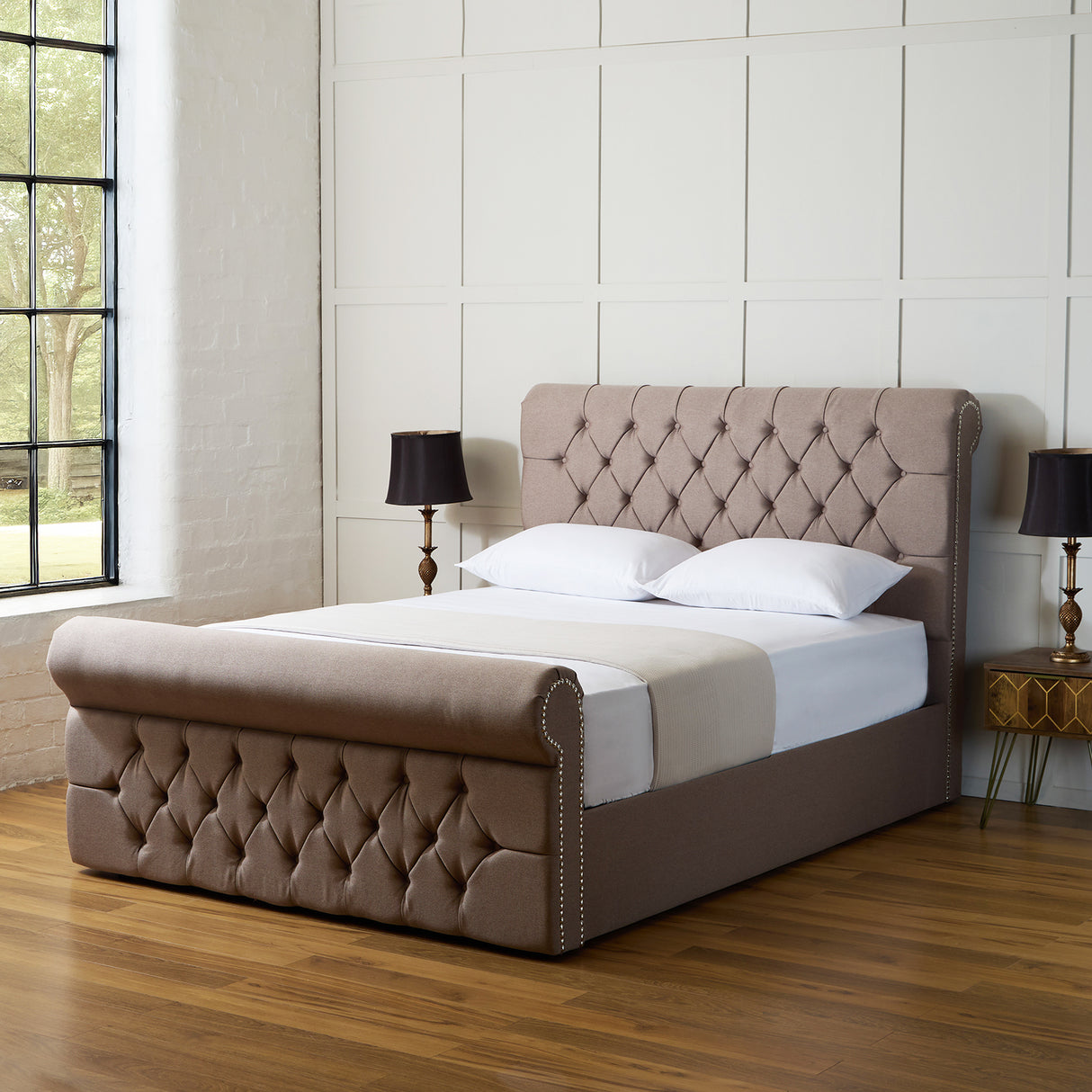 Buckingham Grand Ottoman Bed Frame