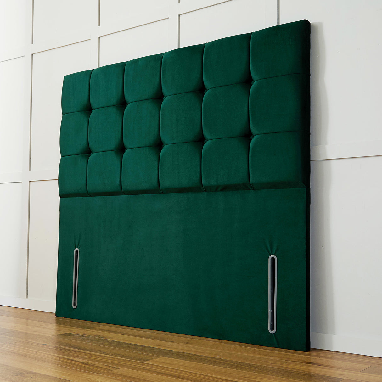 Luxury Cube Traditional Upholstered Headboard