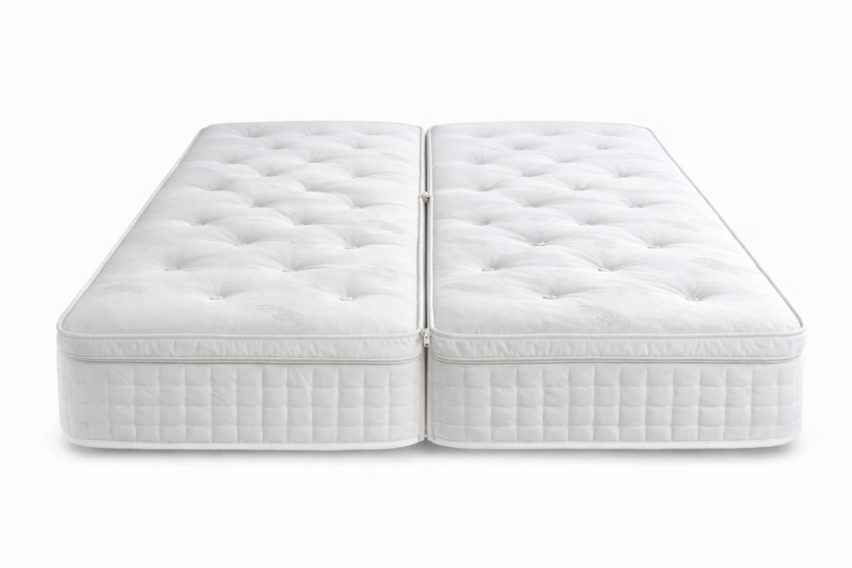 Hertford Coil Sprung Pillowtop Mattress - Zip And Link