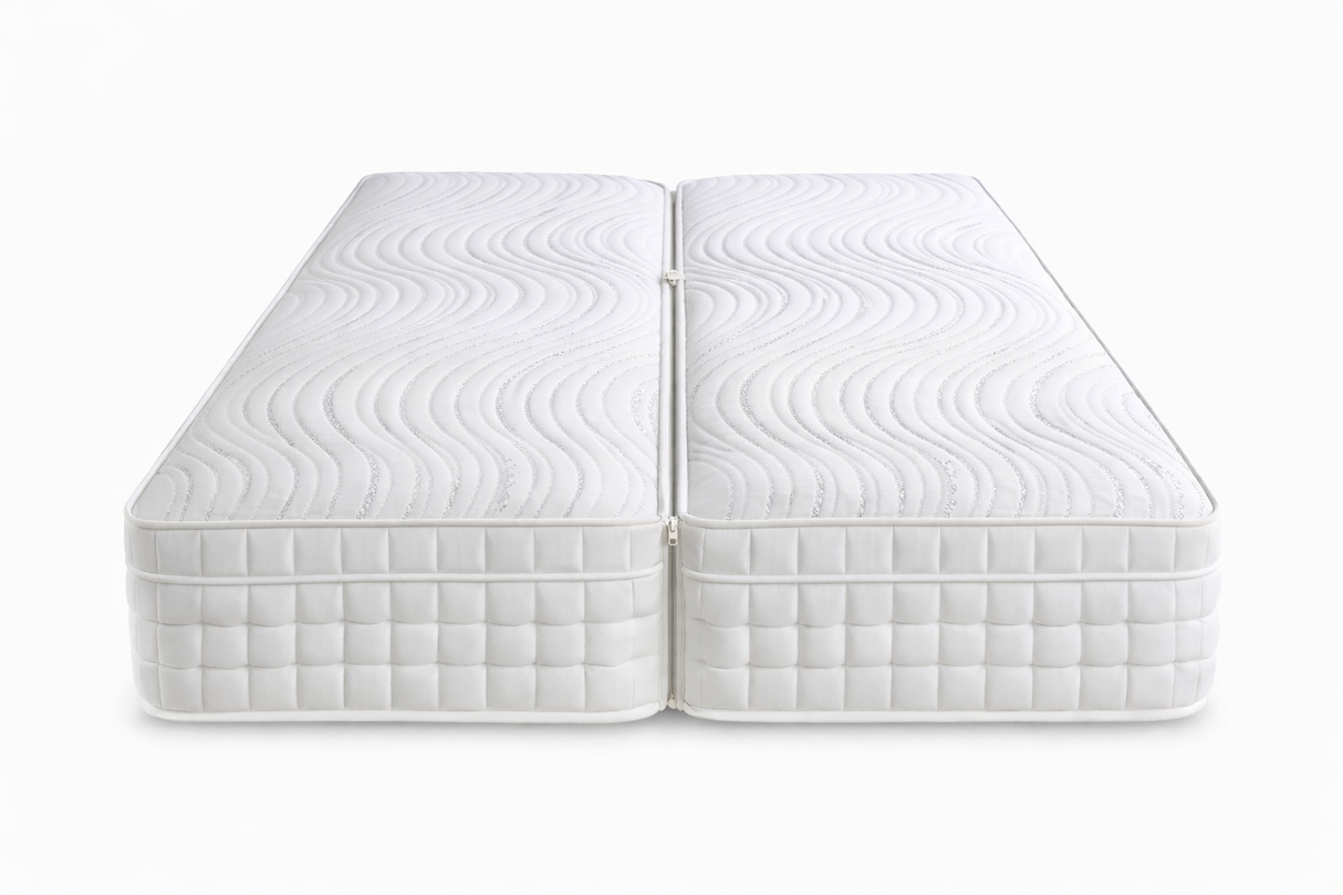 Sussex 1000 Pillowbox Pocket Hand Stitched Cool Blue - Zip And Link