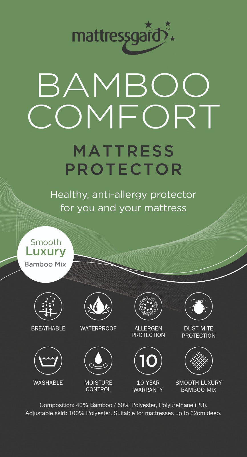 Bamboo Comfort Mattress Protector