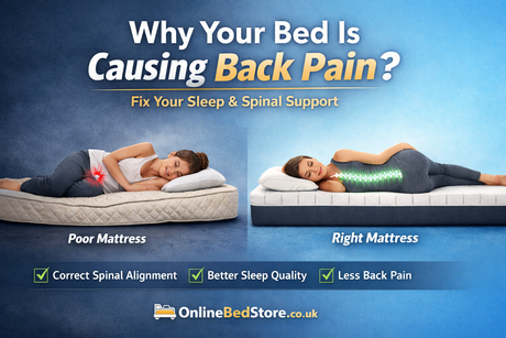 Why Your Bed Is Causing Back Pain (And How the Right Bed Fixes It)