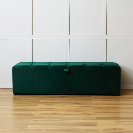 Cube Ottoman Blanket Storage Box