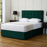 Signature Cube Divan Bed Set with Headboard