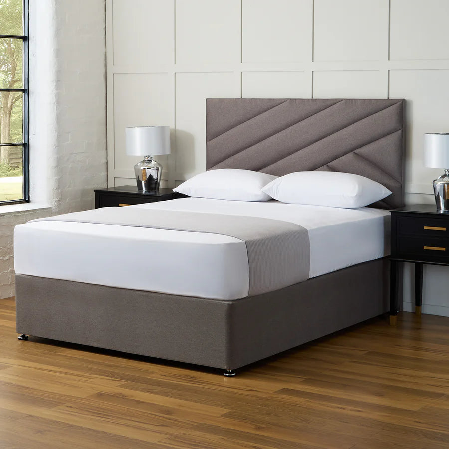 Signature Leon Divan Bed Set with Headboard