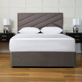 Signature Leon Divan Bed Set with Headboard