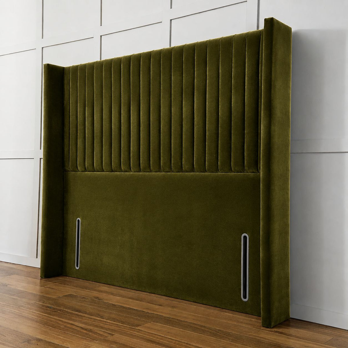 Luxury Oliver Winged Upholstered Headboard