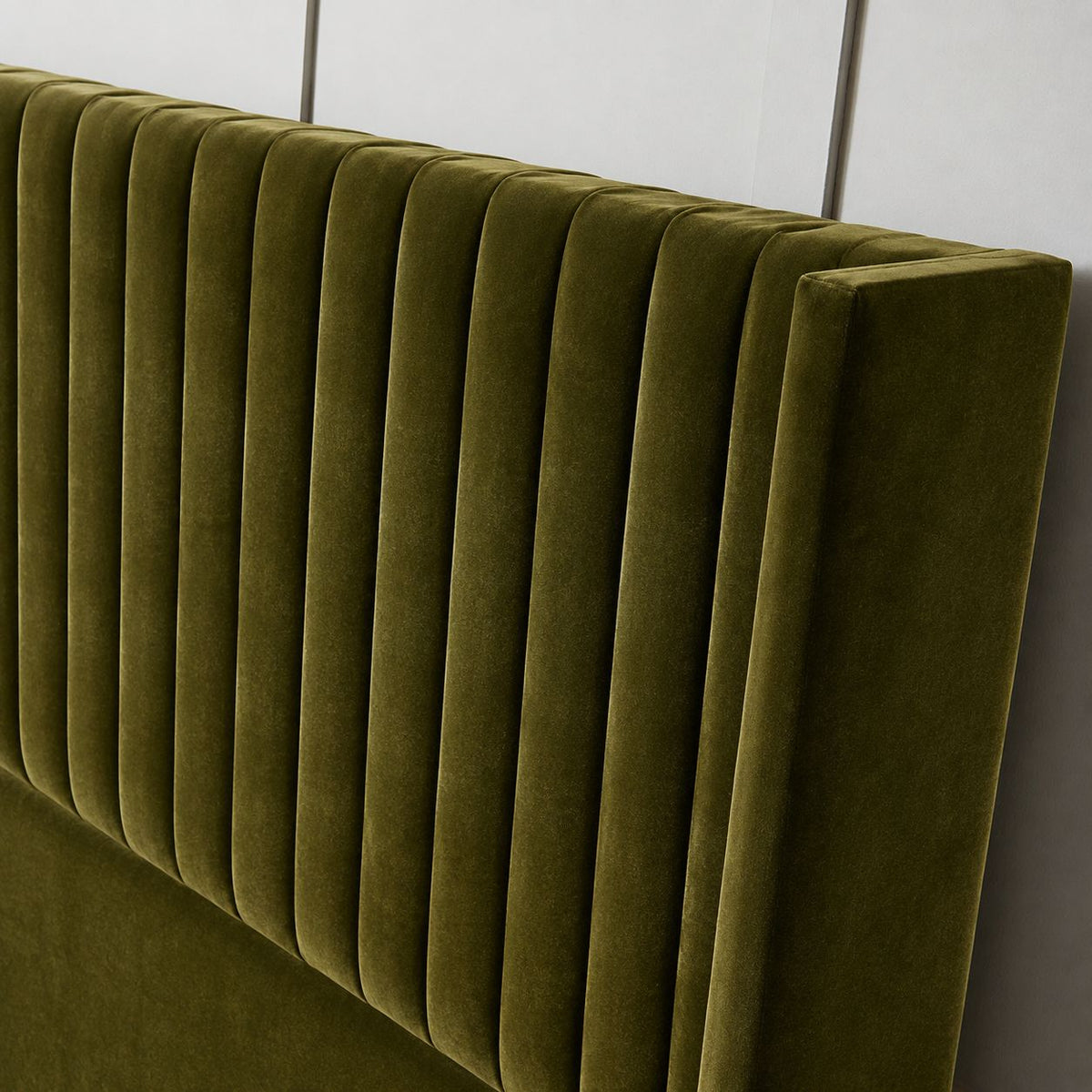 Luxury Oliver Winged Upholstered Headboard