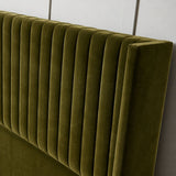Luxury Oliver Winged Upholstered Headboard