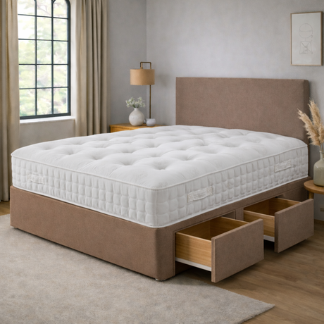 Mayfair 2000 Pocket Hand Stitched Natural Filling - Premium Base