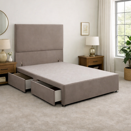 Premium Side Lift Storage Ottoman Divan Bed Base