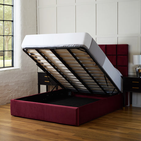 Quadrado Modern Ottoman Bed Frame