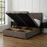 Quarter Split End Lift Storage Ottoman Divan Base