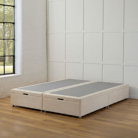 Quarter Split End Lift Storage Ottoman Divan Base