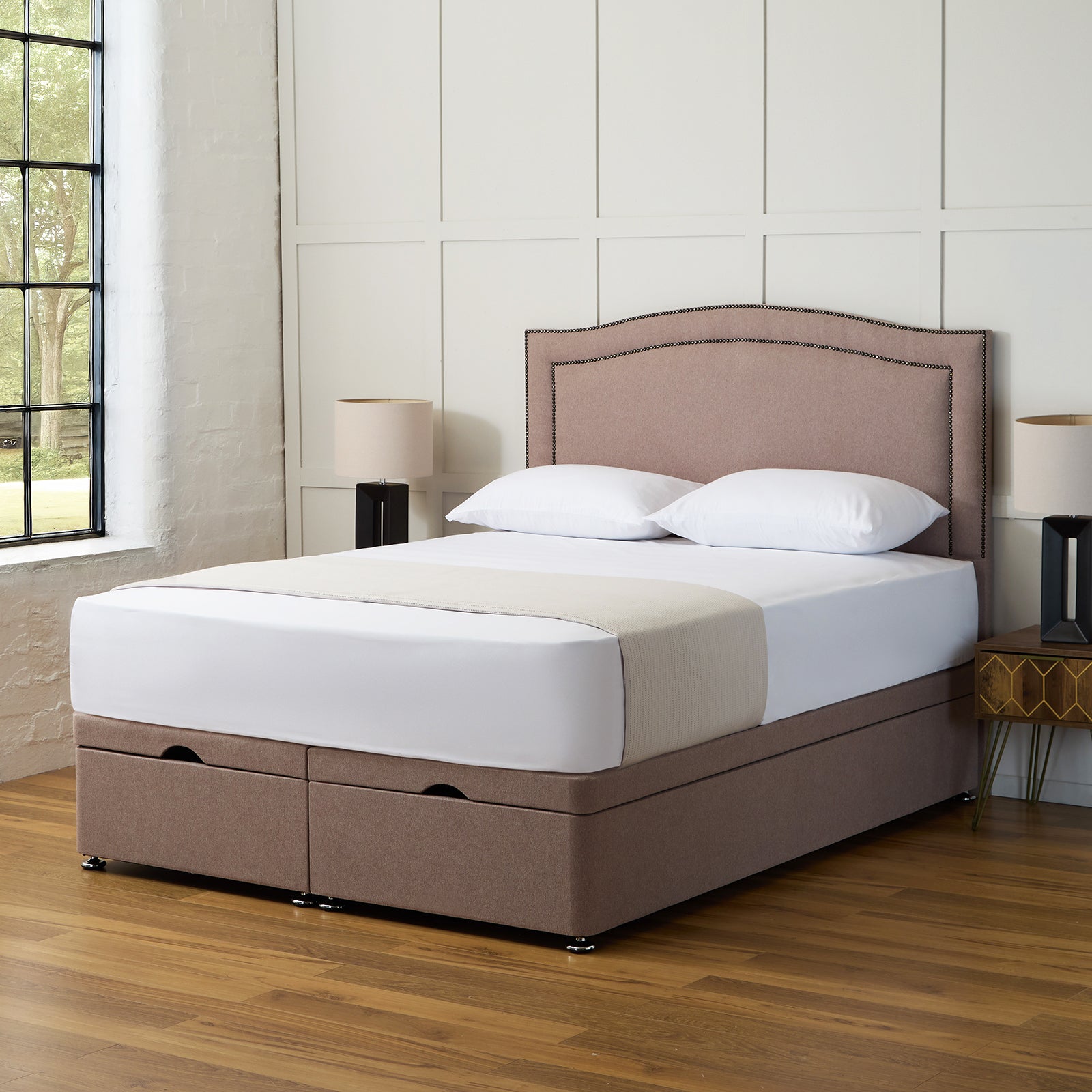 Ottoman Divan Bed Set | Rose Ottoman Divan Bed Set | Online Bed Store