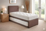Dual Season Memory Sprung Divan Guest Bed with 2 x Mattresses
