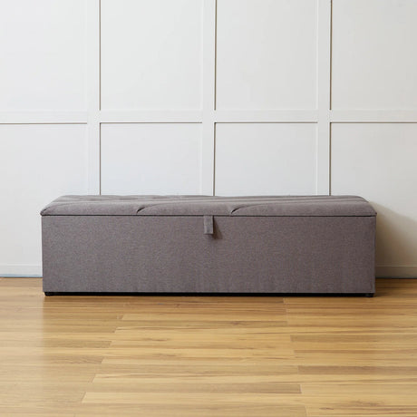 Leon Ottoman Blanket Storage Box